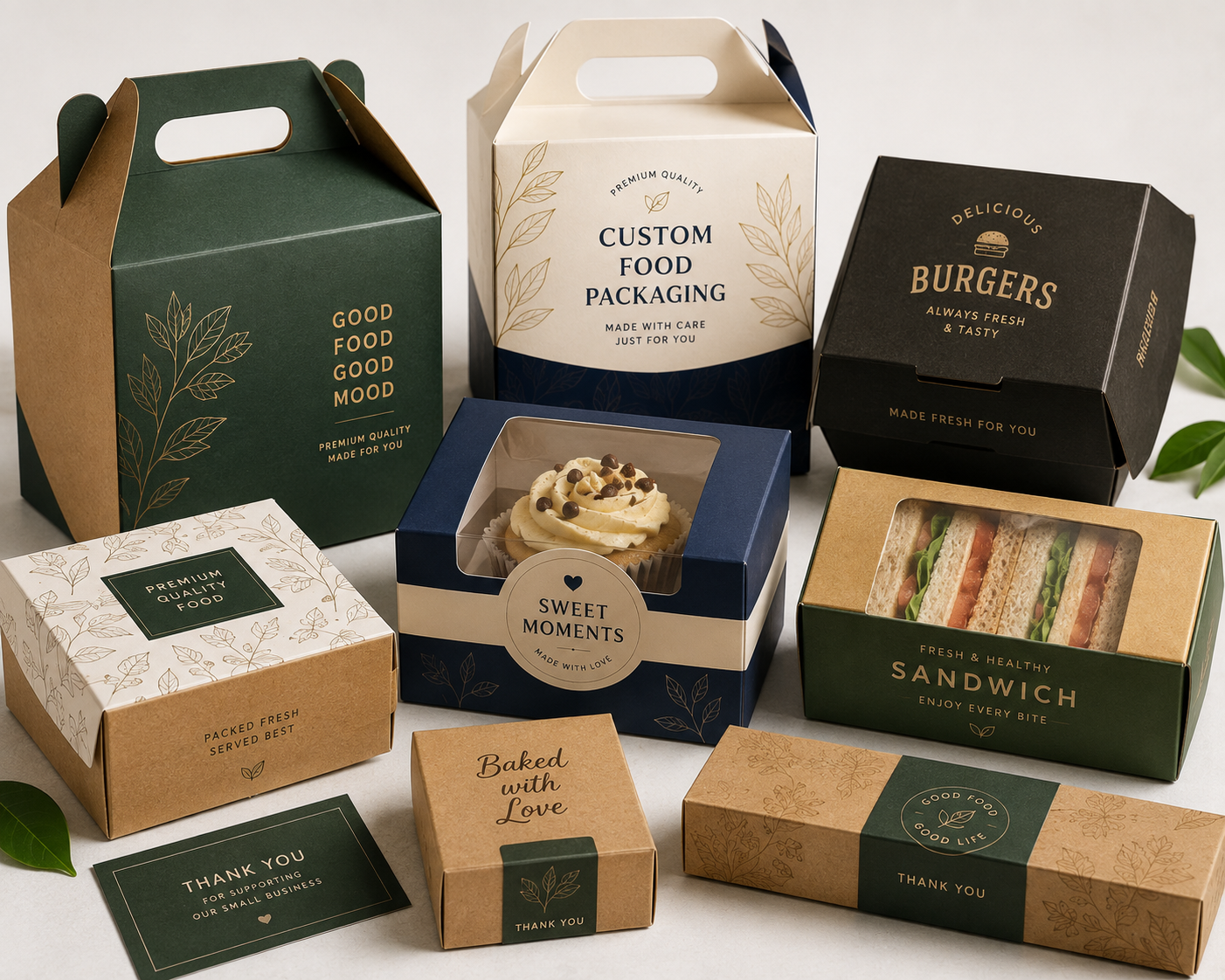 Custom Food Packaging Boxes for Better Product Protection